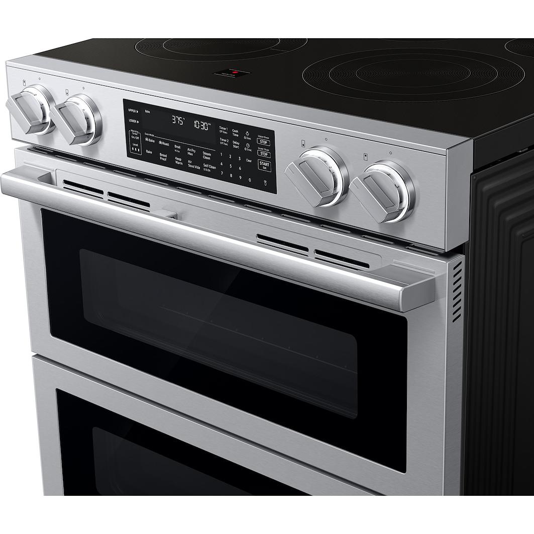 Samsung 30-inch Slide-in Electric Range with True Convection with Air Fry Max NSE90H63DRAC IMAGE 9