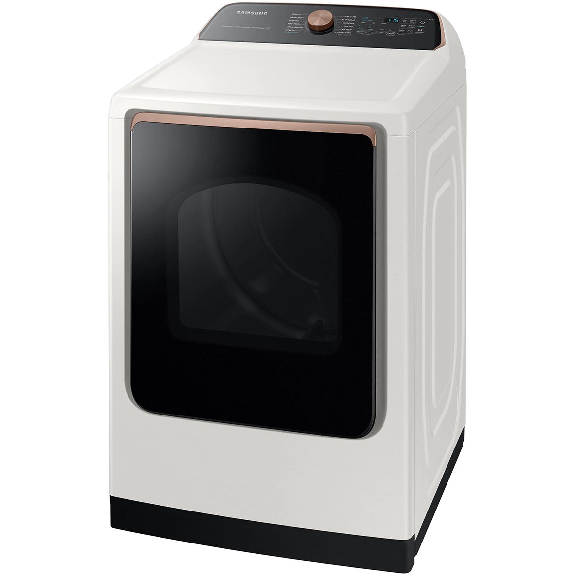 Samsung 7.4 cu. ft. Electric Dryer with Steam Sanitize+ DVE55A7300E/AC IMAGE 3