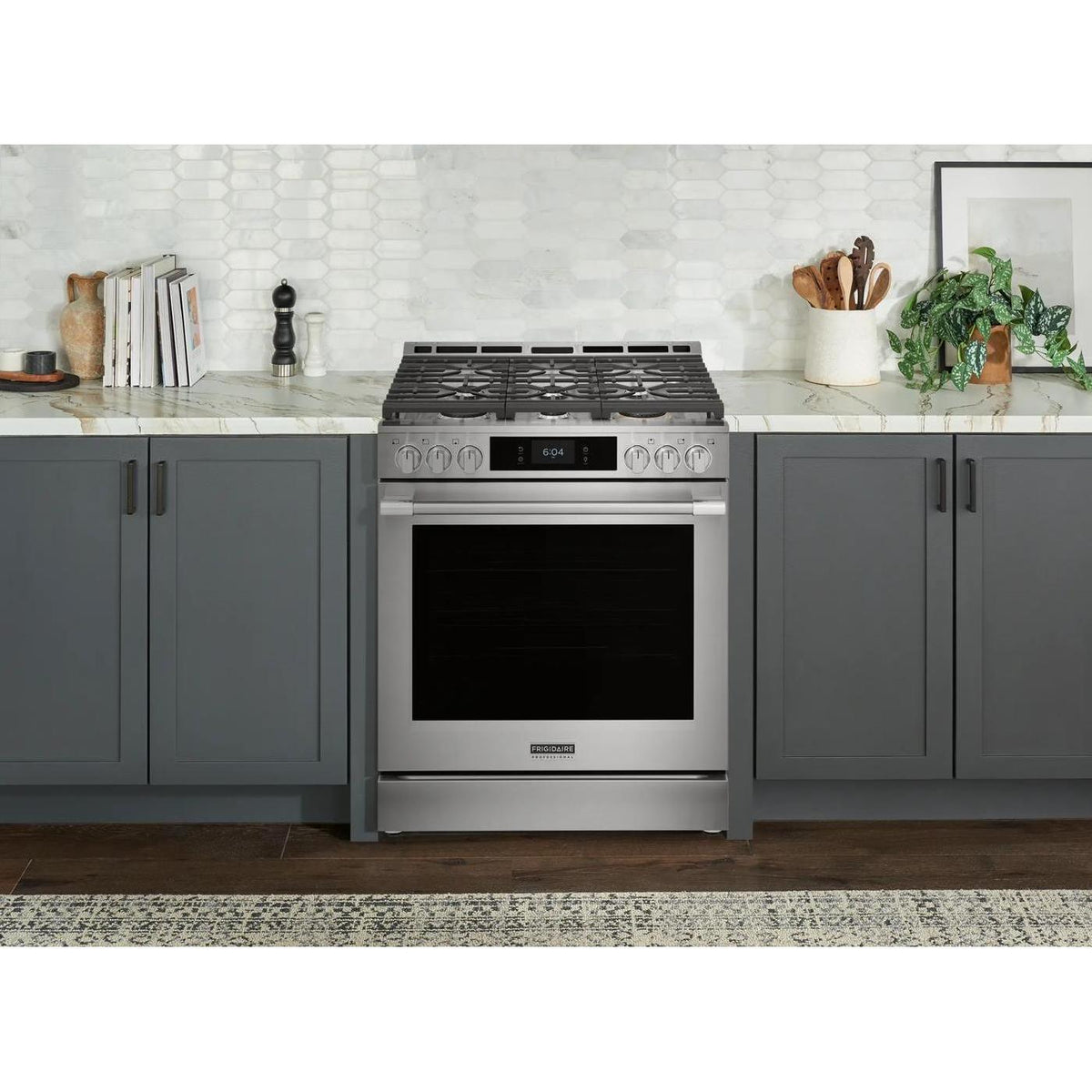 Frigidaire Professional 30-inch Gas Range with Stone-Baked Pizza PCFG3085BF IMAGE 11