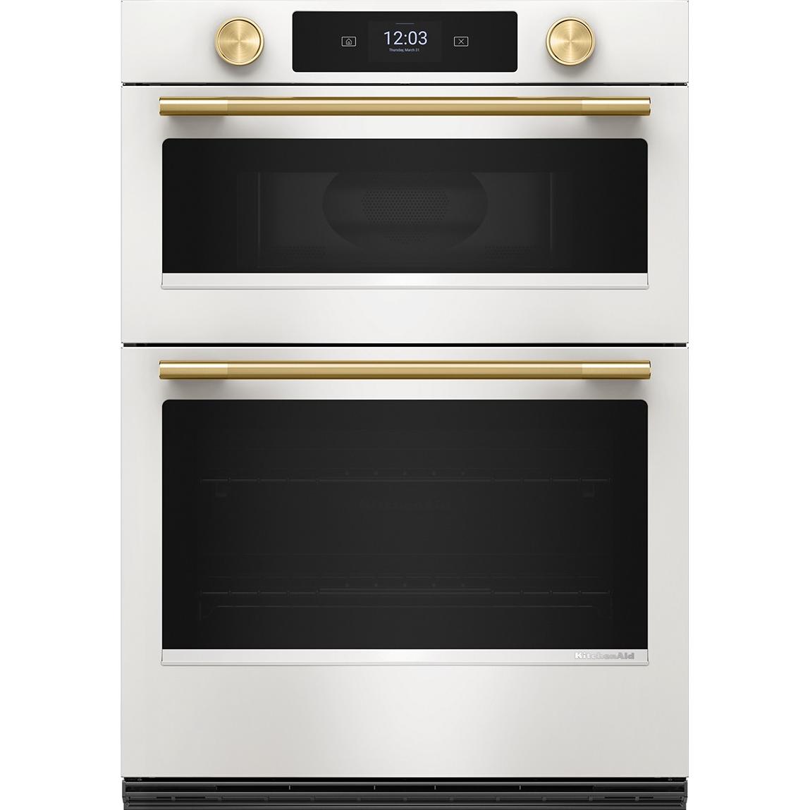 KitchenAid 30-inch, 6.4 cu. ft. Built-in Combination Wall Oven with Microwave Oven with Convection Technology KOEC730SPL IMAGE 1