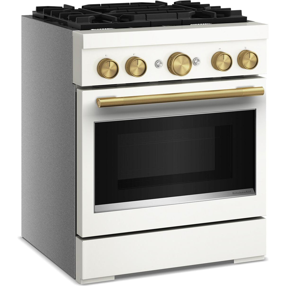 KitchenAid 30-inch, 4.1 cu. ft. Freestanding Commercial-Style Dual-Fuel Range KFDS930SPL IMAGE 4