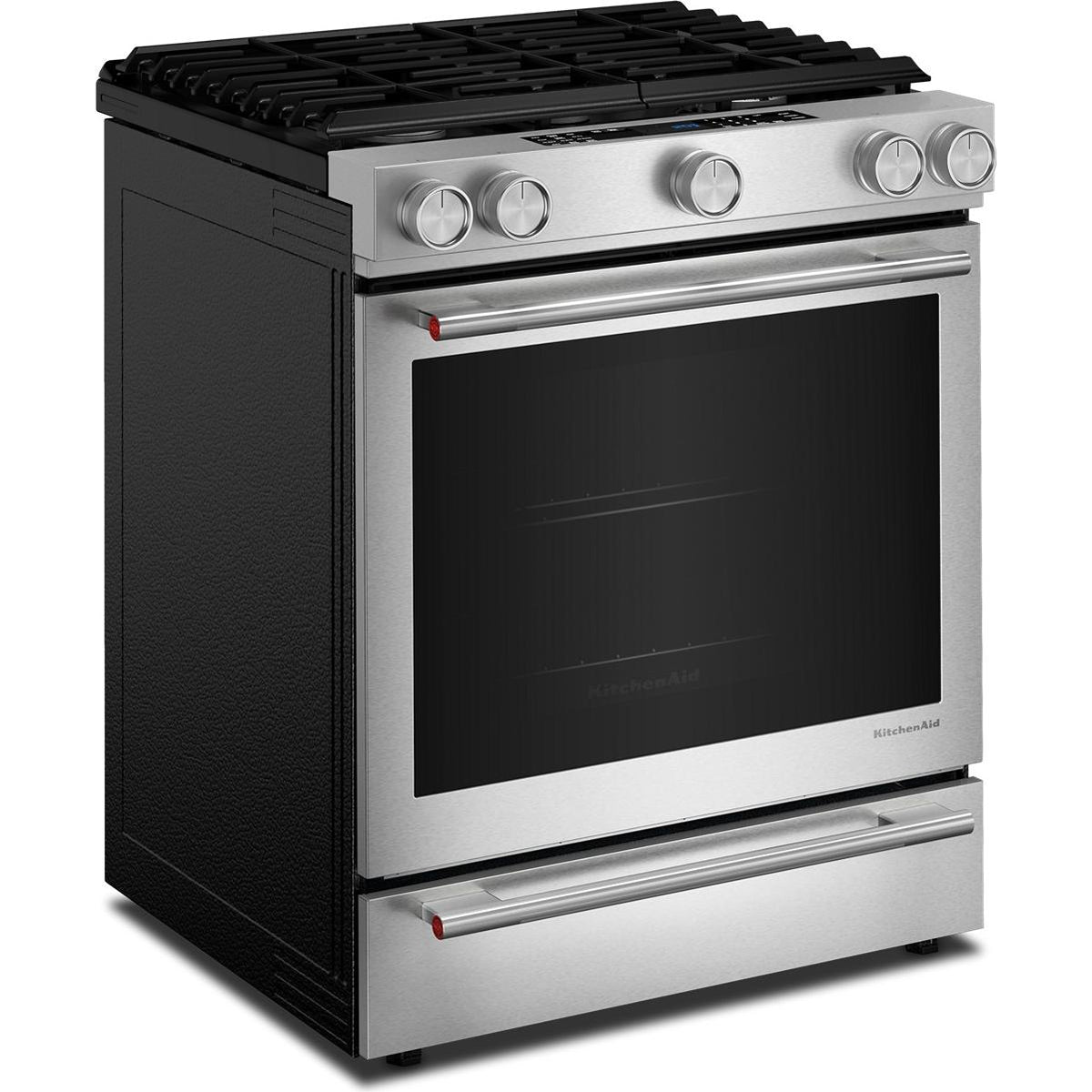 KitchenAid 30-inch Slide-in Dual-Fuel Range KSDS730TPS IMAGE 4