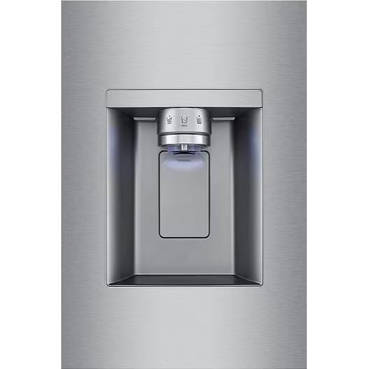 LG 36-inch, 25.5 cu. ft. Counter-Depth MAX® Freestanding French 3-Door Refrigerator with Ice & Water Dispenser LF26WCH62S IMAGE 10