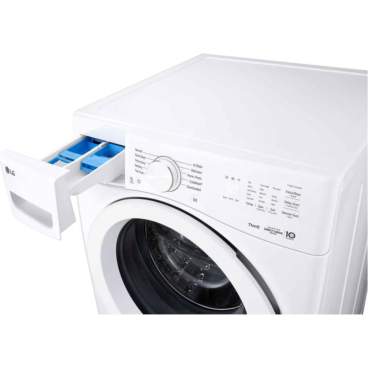 LG 5.2 cu. ft. Front Loading Washer with AI DD® WM3420CW IMAGE 7