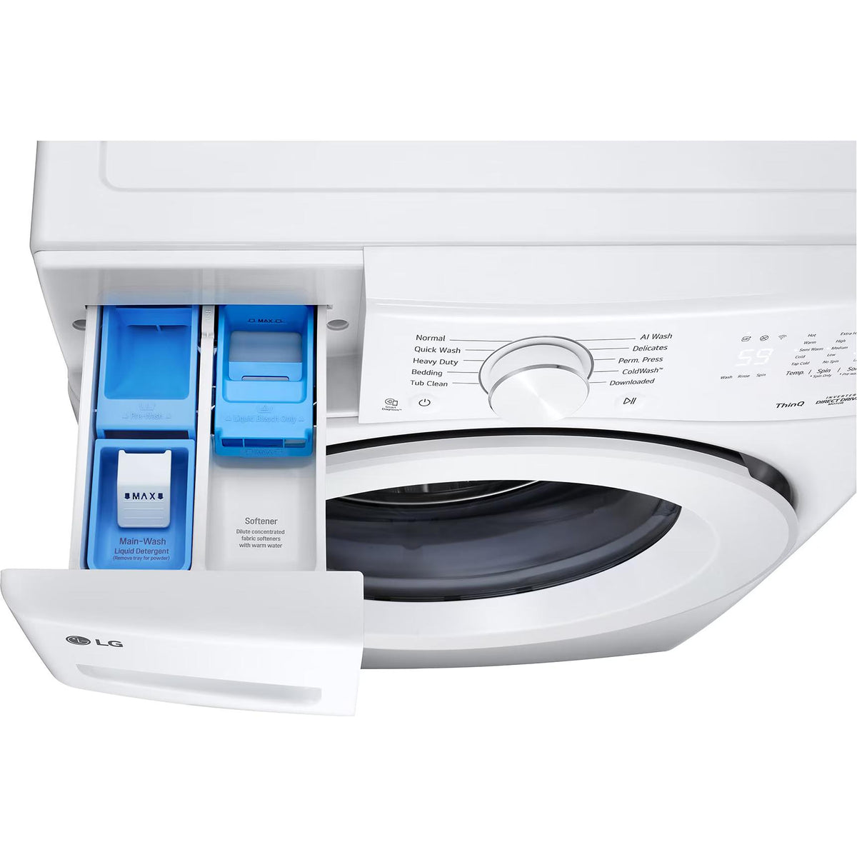 LG 5.2 cu. ft. Front Loading Washer with AI DD® WM3420CW IMAGE 8