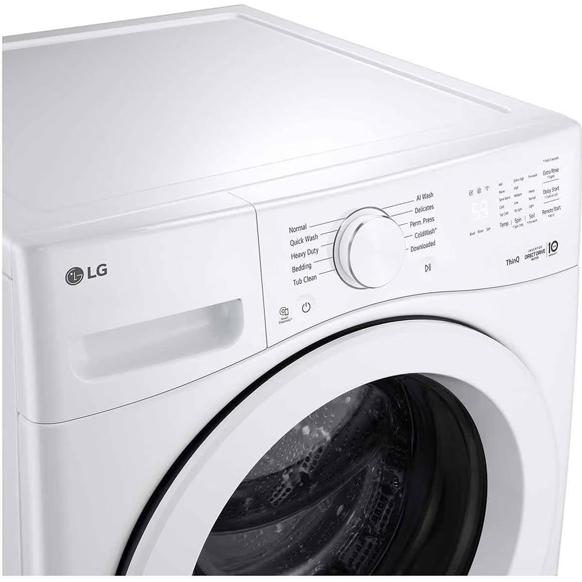 LG 5.2 cu. ft. Front Loading Washer with AI DD® WM3420CW IMAGE 9