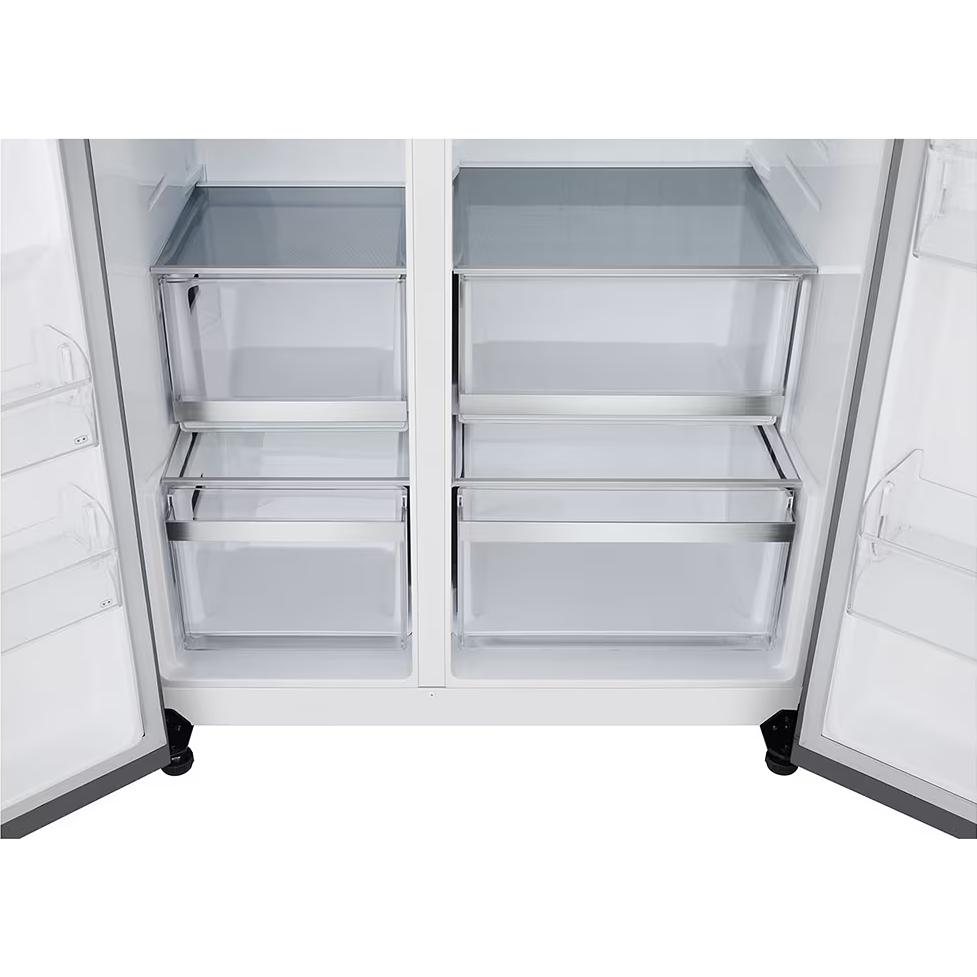 LG 36-inch, 23 cu. ft. Counter-Depth Side-by-Side Refrigerator with Door Cooling®+ LS23NCP20V IMAGE 4