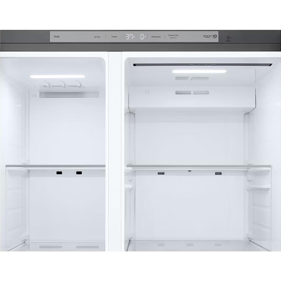 LG 36-inch, 23 cu. ft. Counter-Depth Side-by-Side Refrigerator with Door Cooling®+ LS23NCP20V IMAGE 5