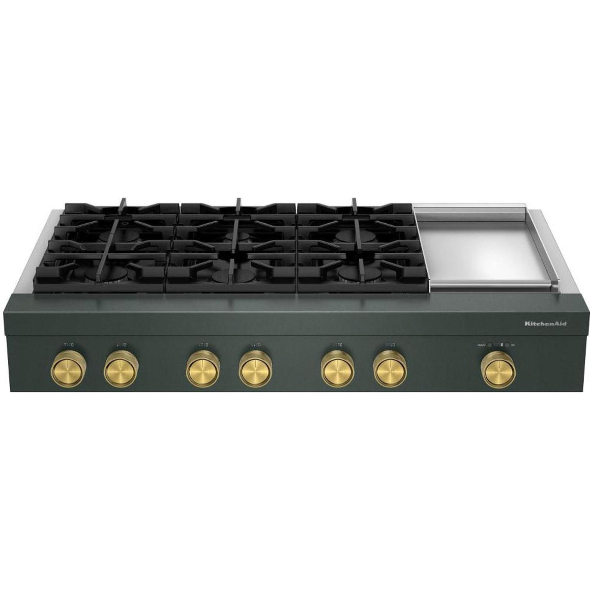 KitchenAid 48-inch Gas Rangetop with Electric Griddle KCGK948TJP IMAGE 8