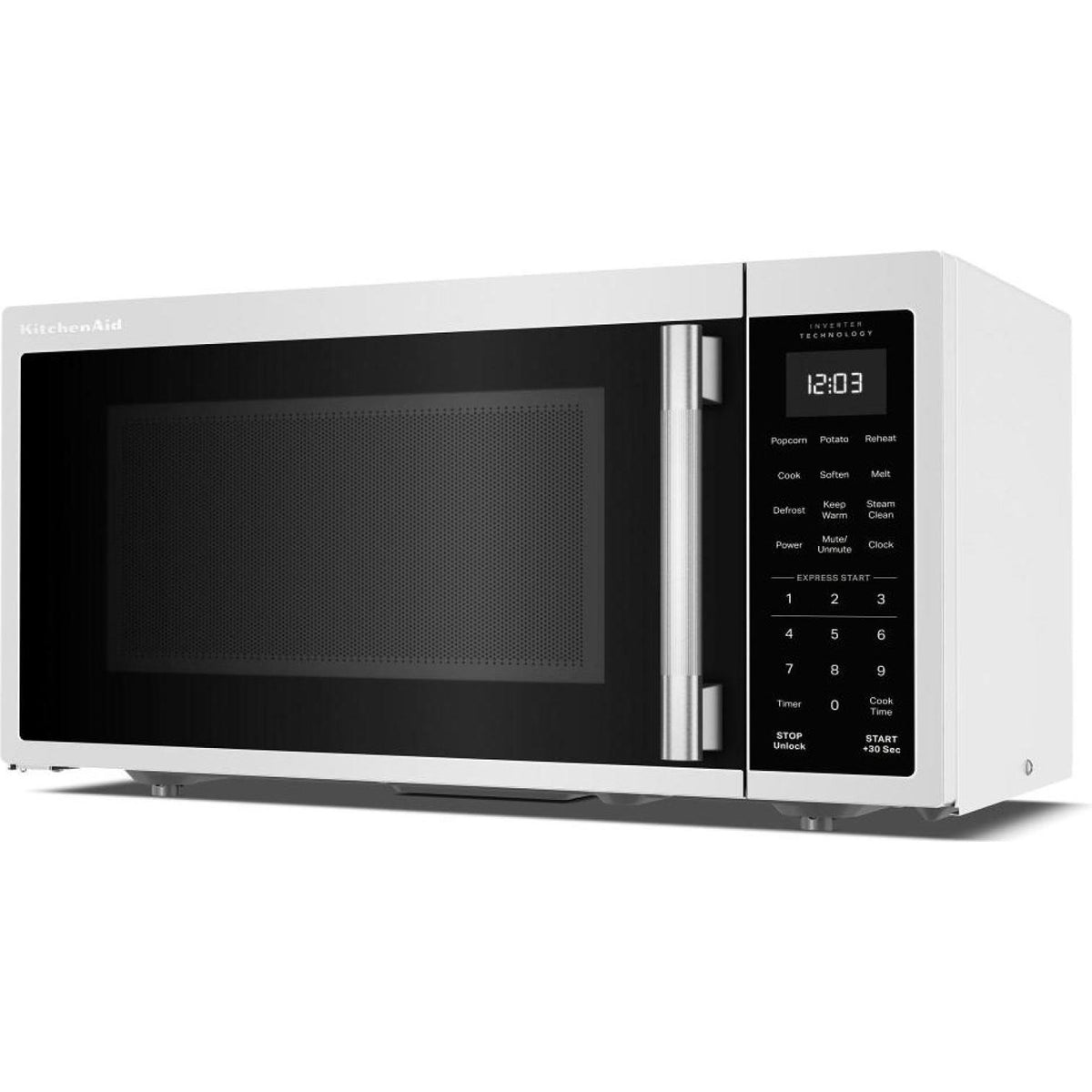 KitchenAid 1.2 cu. ft. Countertop Microwave Oven with Inverter Technology YKMCS3020TWH IMAGE 2