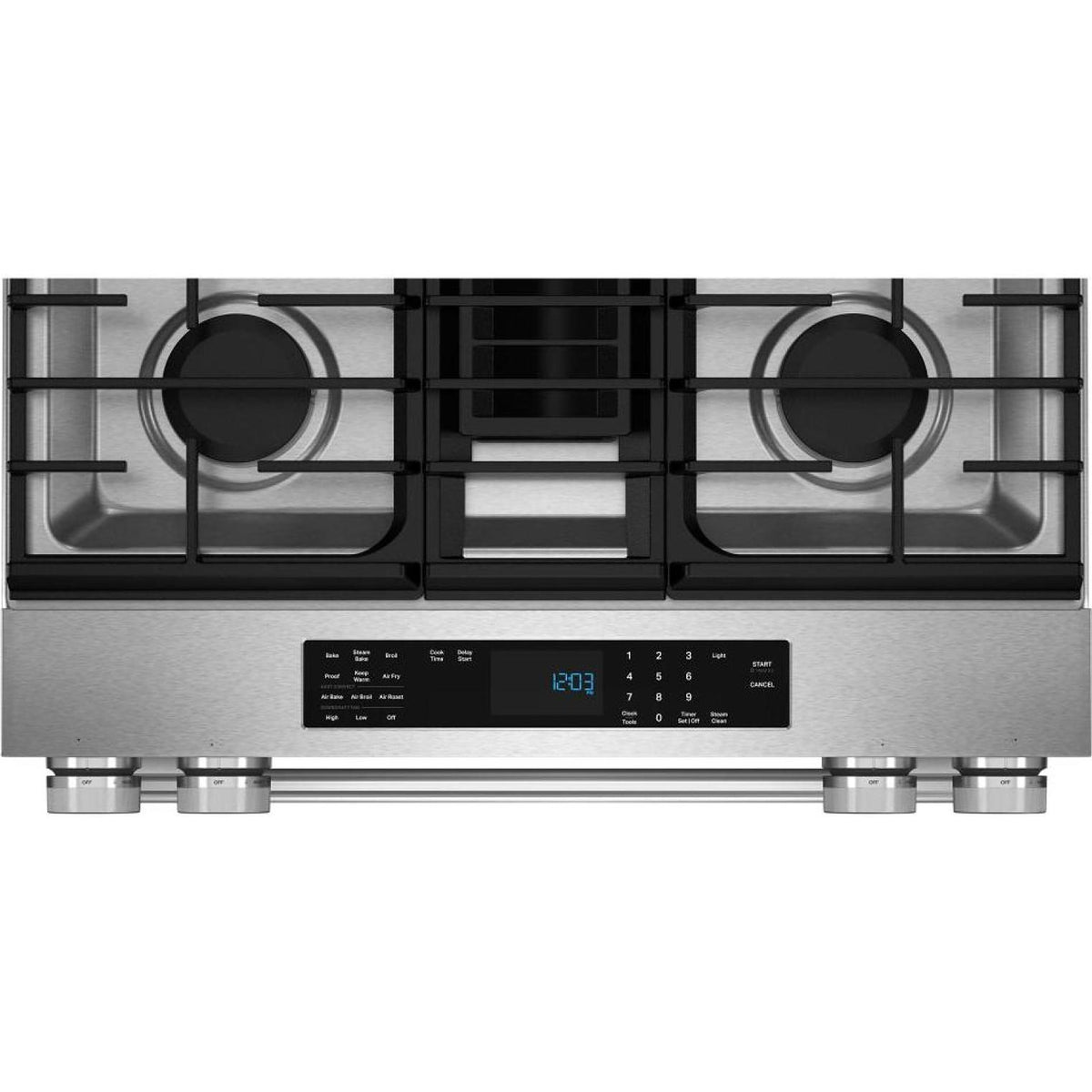 KitchenAid 30-inch Dual-Fuel Range with Downdraft Ventilation KSDV730TPS IMAGE 7