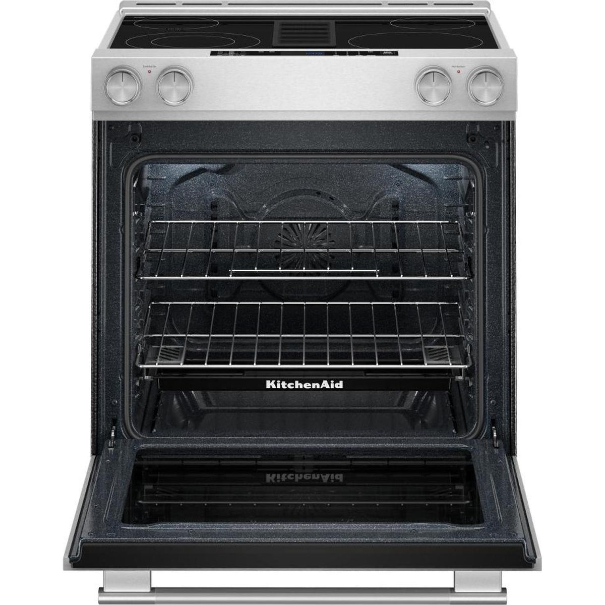 KitchenAid 30-inch Electric Range with Downdraft Ventilation KSEV730TPS IMAGE 3