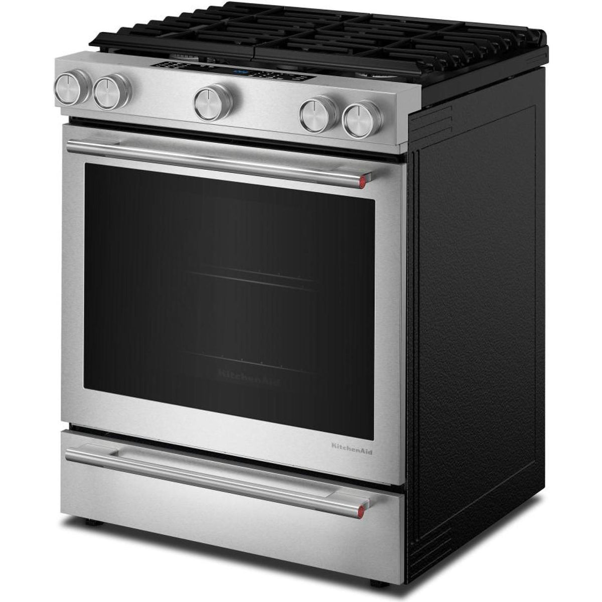 KitchenAid 30-inch Gas Range with Baking Drawer KSGS730TPS IMAGE 1