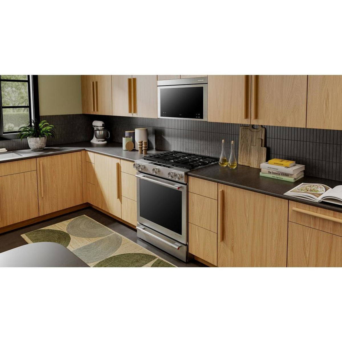 KitchenAid 30-inch Gas Range with Baking Drawer KSGS730TPS IMAGE 9