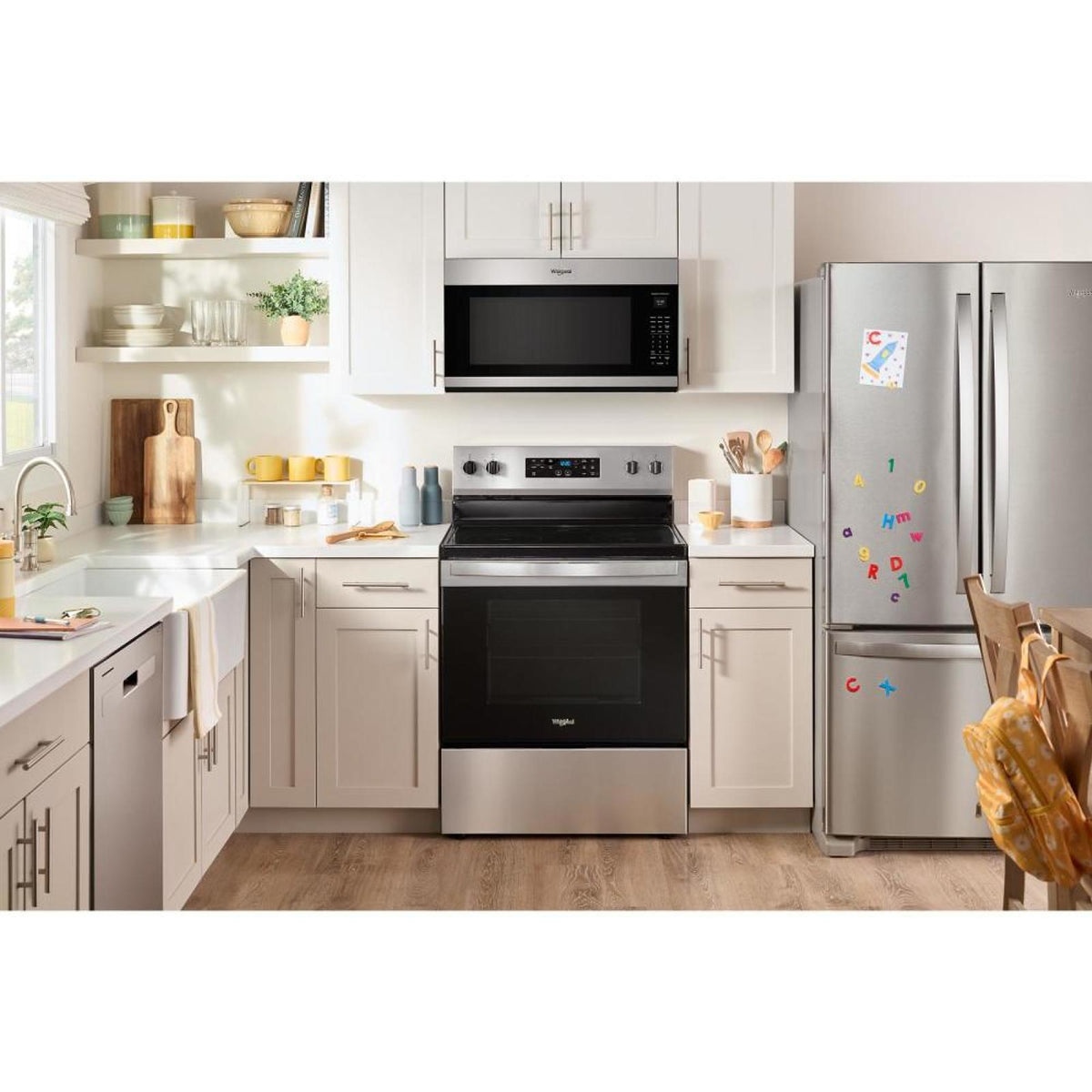 Whirlpool 30-inch, 2.1 cu. ft. Over-The-Range Microwave Oven with Sensor Cooking Technology YWMMS5630TZ IMAGE 13