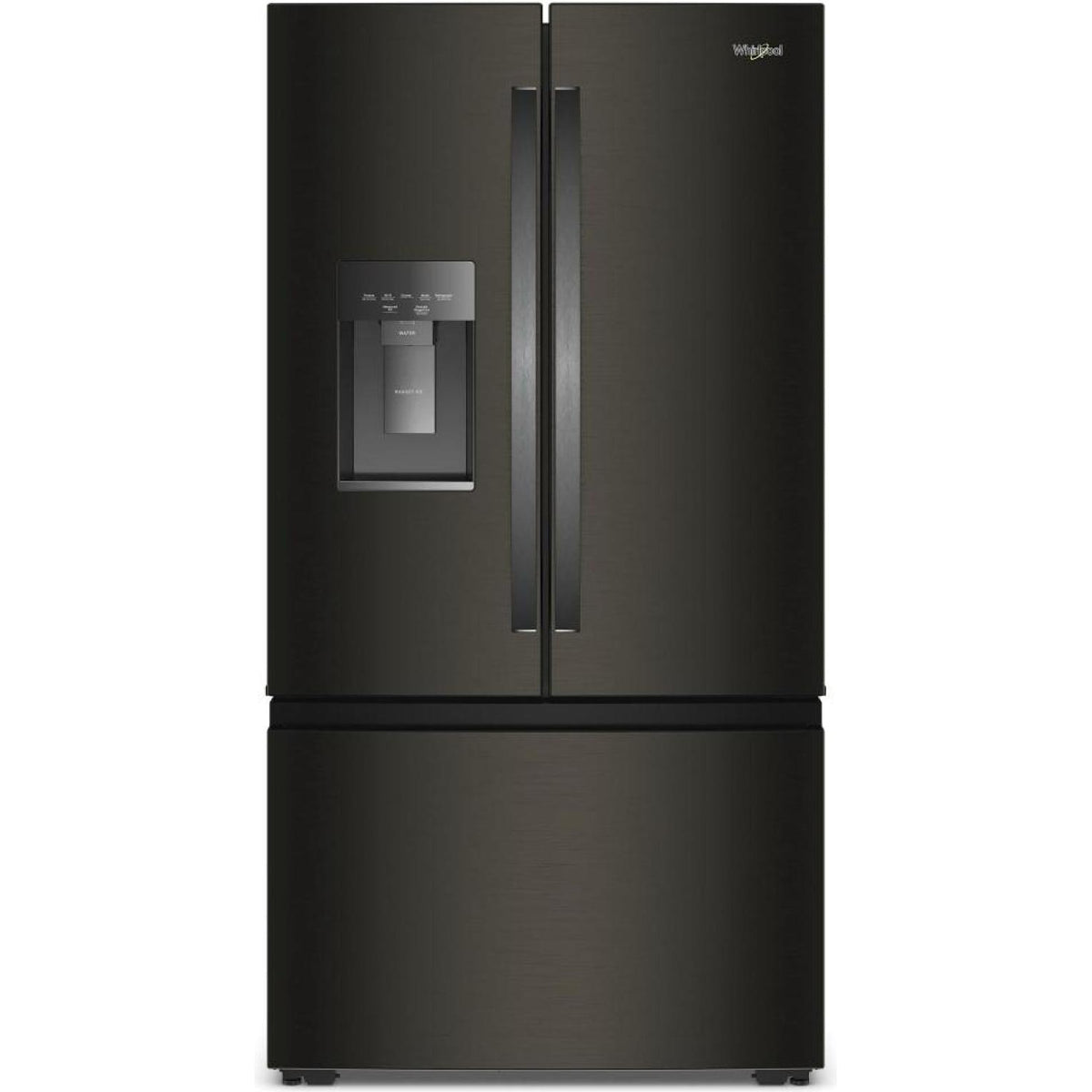 Whirlpool 36-inch, 23.4 cu. ft. Counter-Depth Freestanding French 3-Door Refrigerator with Nugget Ice WRFC7436TV IMAGE 1