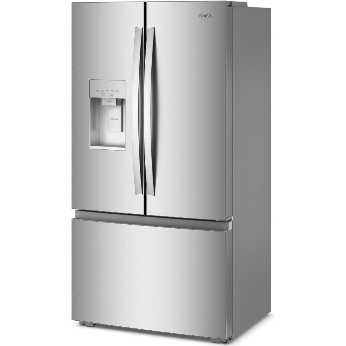 Whirlpool 36-inch, 23.4 cu. ft. Counter-Depth Freestanding French 3-Door Refrigerator with Nugget Ice WRFC7436TZ IMAGE 5