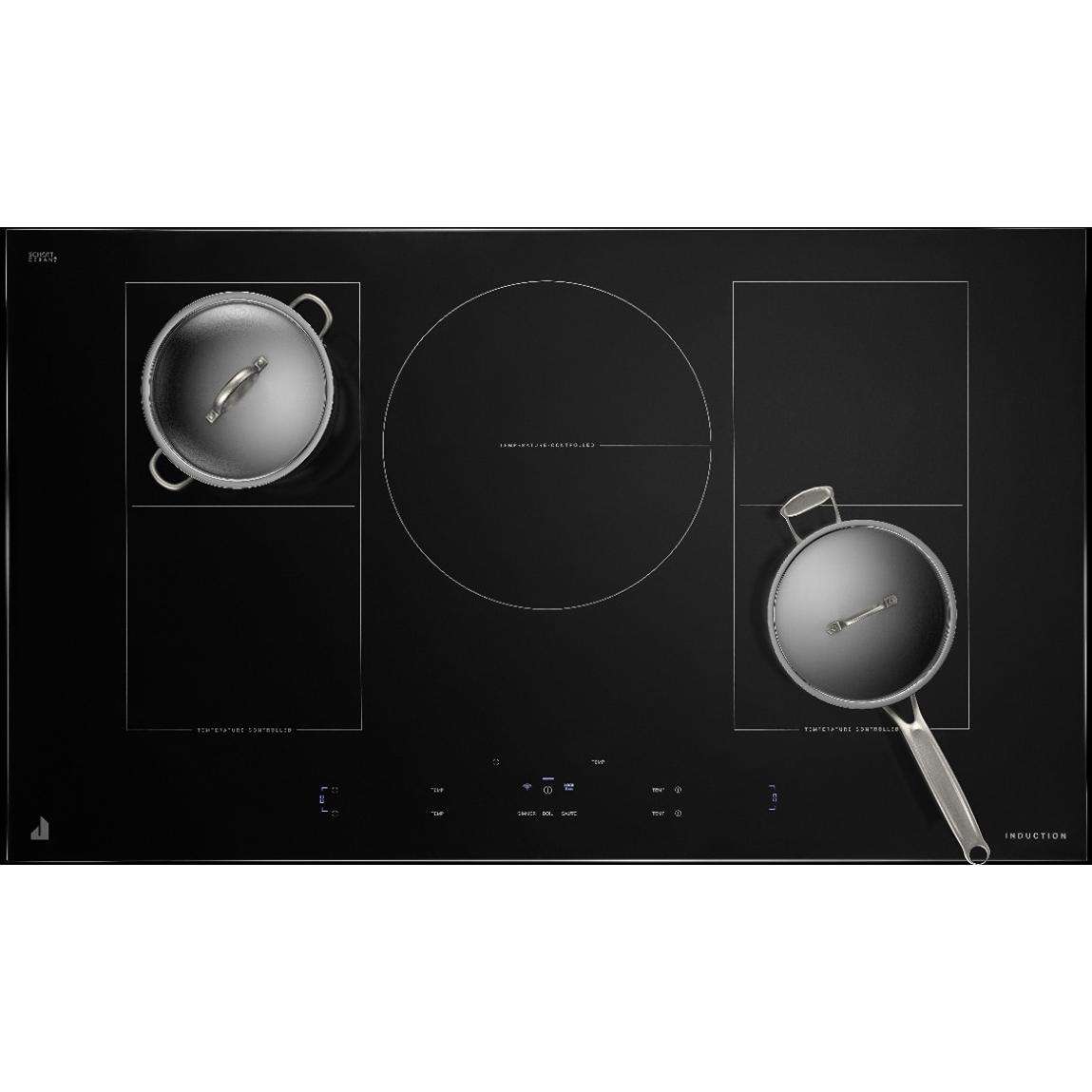 JennAir 36-inch Built-in Induction Cooktop JICT736TMB IMAGE 2