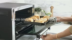 KitchenAid Dual Convection Countertop Oven With Temperature Probe KCO255BMSP EXTERNAL_VIDEO 1