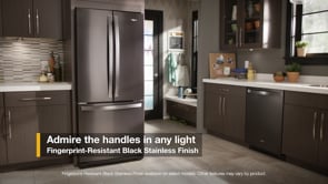 Whirlpool 33-inch, 22 cu. ft. Bottom Freezer Refrigerator with Icemaker WRB322DMHV EXTERNAL_VIDEO 1