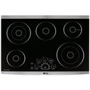  LG STUDIO Studio 30-inch Built-In Electric Cooktop with SmoothTouch™ Controls LSCE305ST IMAGE 1