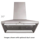  LG 30-inch Studio Wall Mount Range Hood LSVC302ST IMAGE 2