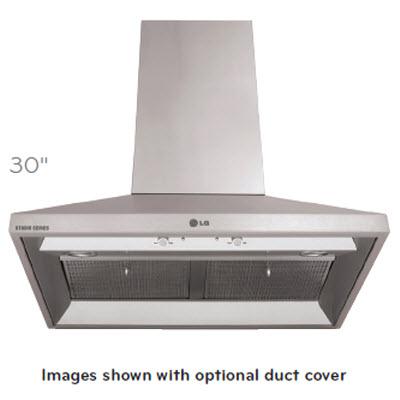  LG 30-inch Studio Wall Mount Range Hood LSVC302ST IMAGE 2