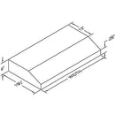  Vent-A-Hood 30-inch Under-Cabinet Range Hood PRH6-K30SS IMAGE 2