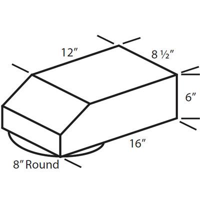  Vent-A-Hood Ventilation Accessories Duct Kits VP561 IMAGE 2