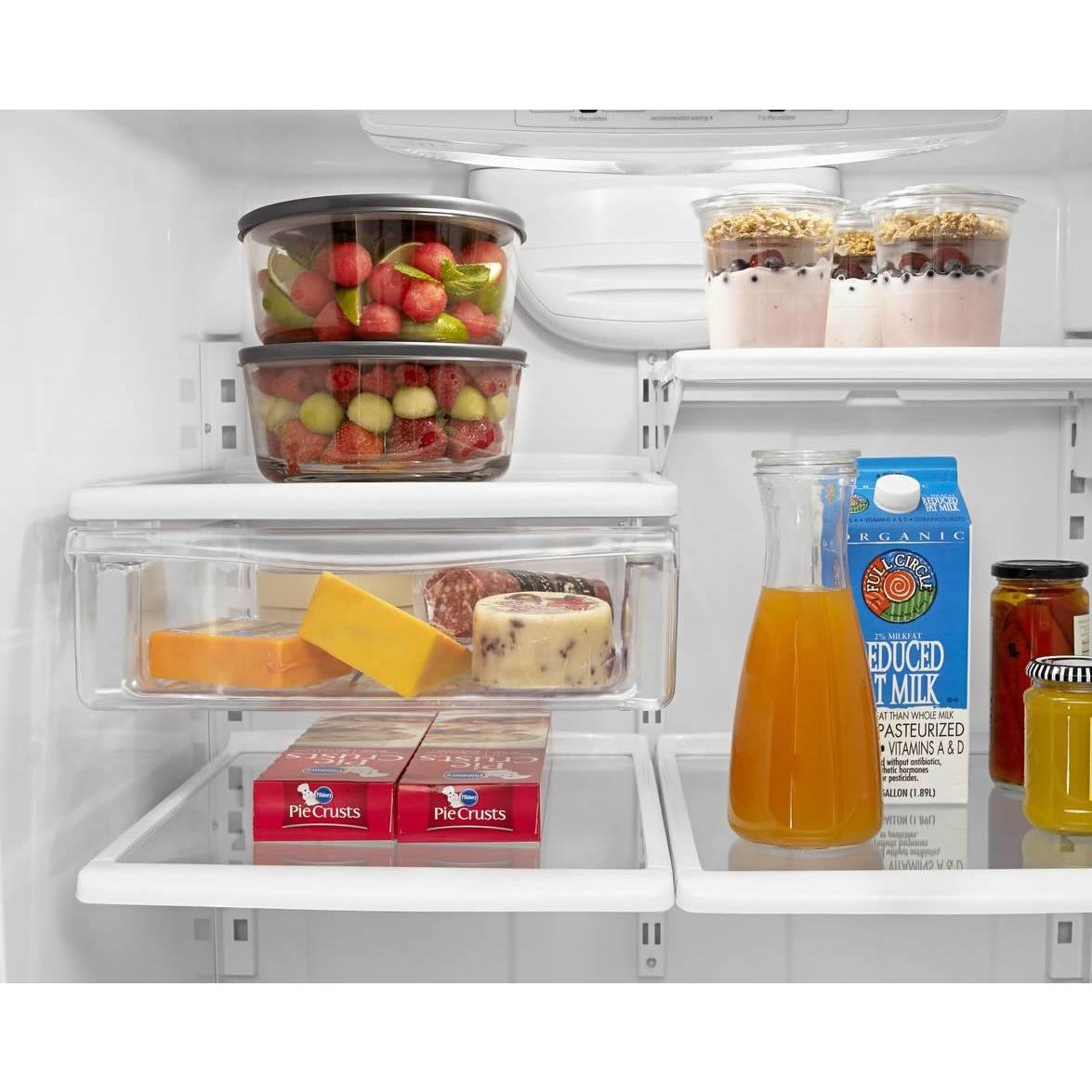  Amana 33in 22cu.ft. Bottom Mount Freezer Refrigerator ABB2224BRM IMAGE 8