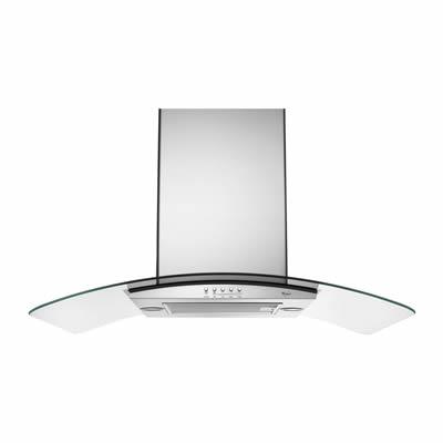  Amana 36-inch Wall Mount Range Hood UXW6536BSS [A] IMAGE 3