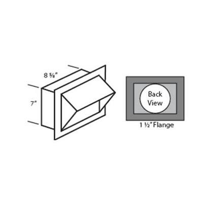  Vent-A-Hood Ventilation Accessories Caps/Louvers and Collars VP527 IMAGE 1
