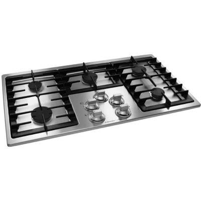  Electrolux Icon 36-inch Built-In Gas Cooktop E36GC65ESS IMAGE 1
