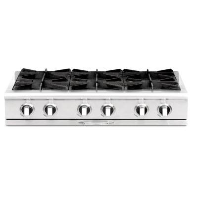  Capital 36-inch Gas Rangetop CGRT362B2-N IMAGE 1