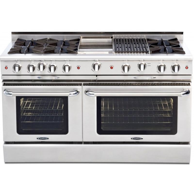 Capital 60-inch Freestanding Gas Range CGSR604BG2-N IMAGE 1