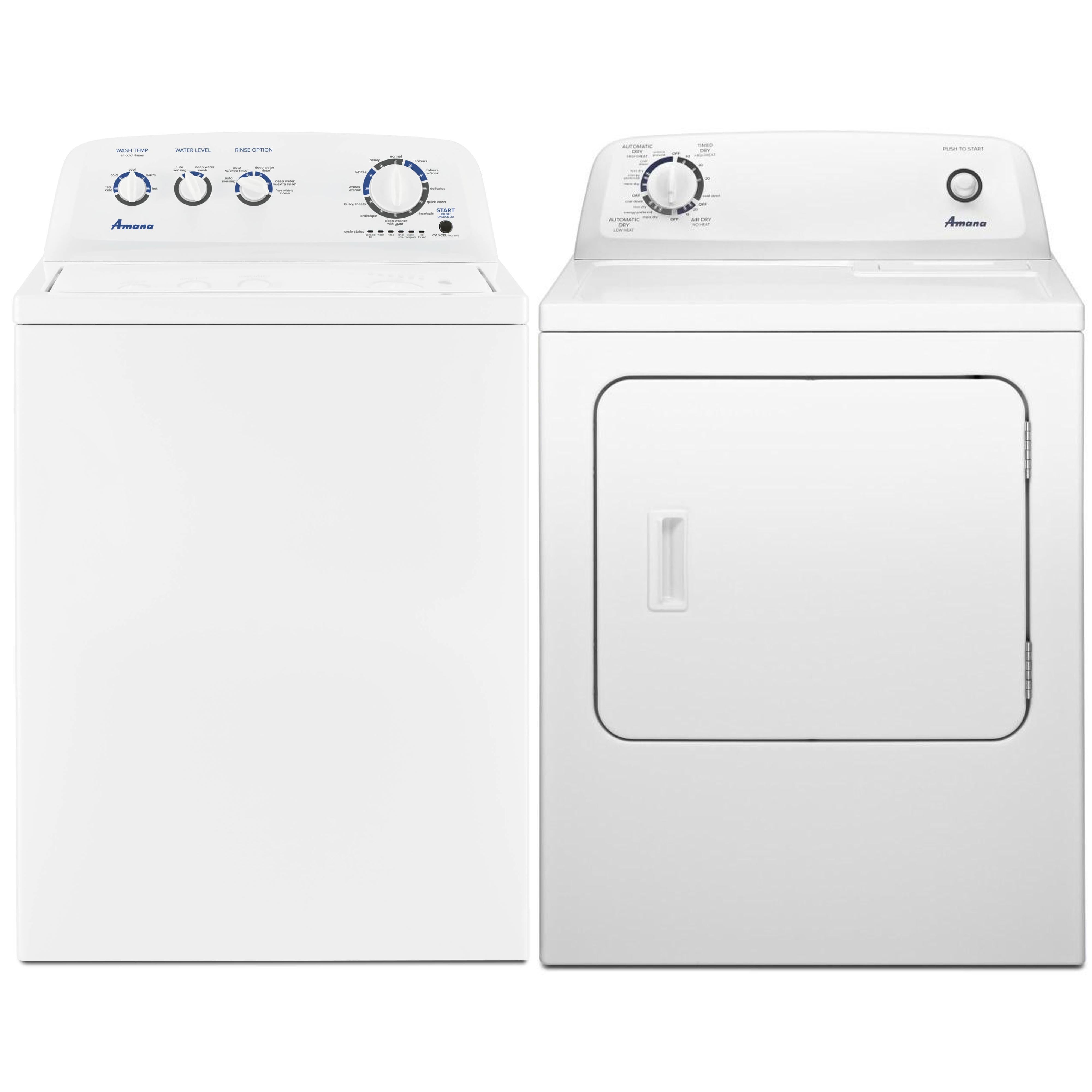  Amana Laundry NTW4519JW, NGD4655EW IMAGE 1
