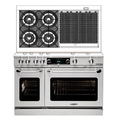  Capital 48-inch Freestanding Dual-Fuel Range COB484BB-N IMAGE 1