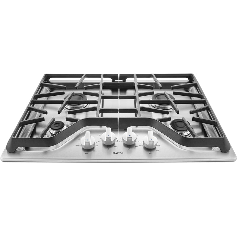  Maytag 30-inch Built-In Gas Cooktop MGC7430DS IMAGE 4