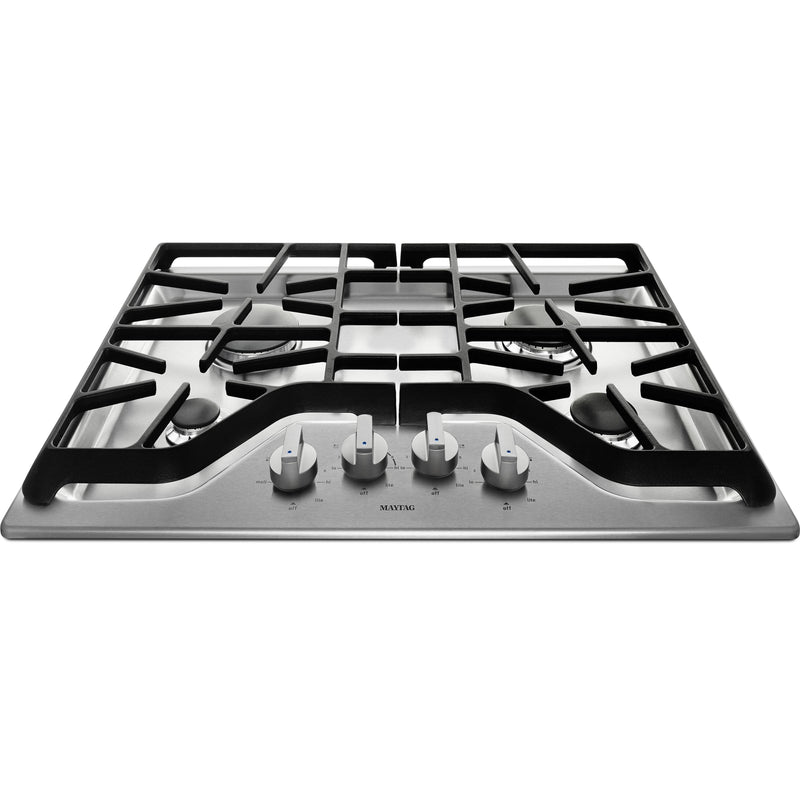  Maytag 30-inch Built-In Gas Cooktop MGC7430DS IMAGE 5