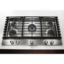  KitchenAid 30-inch Built-In Gas Cooktop with Even-Heat™ Burner KCGS550ESS IMAGE 3