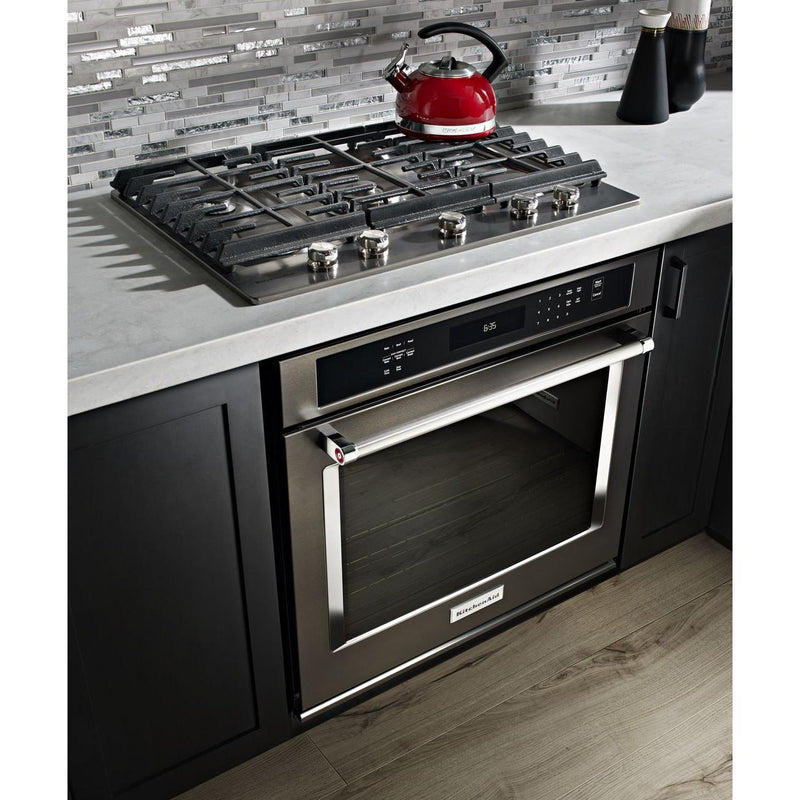  KitchenAid 30-inch Built-In Gas Cooktop with Even-Heat™ Burner KCGS550ESS IMAGE 8