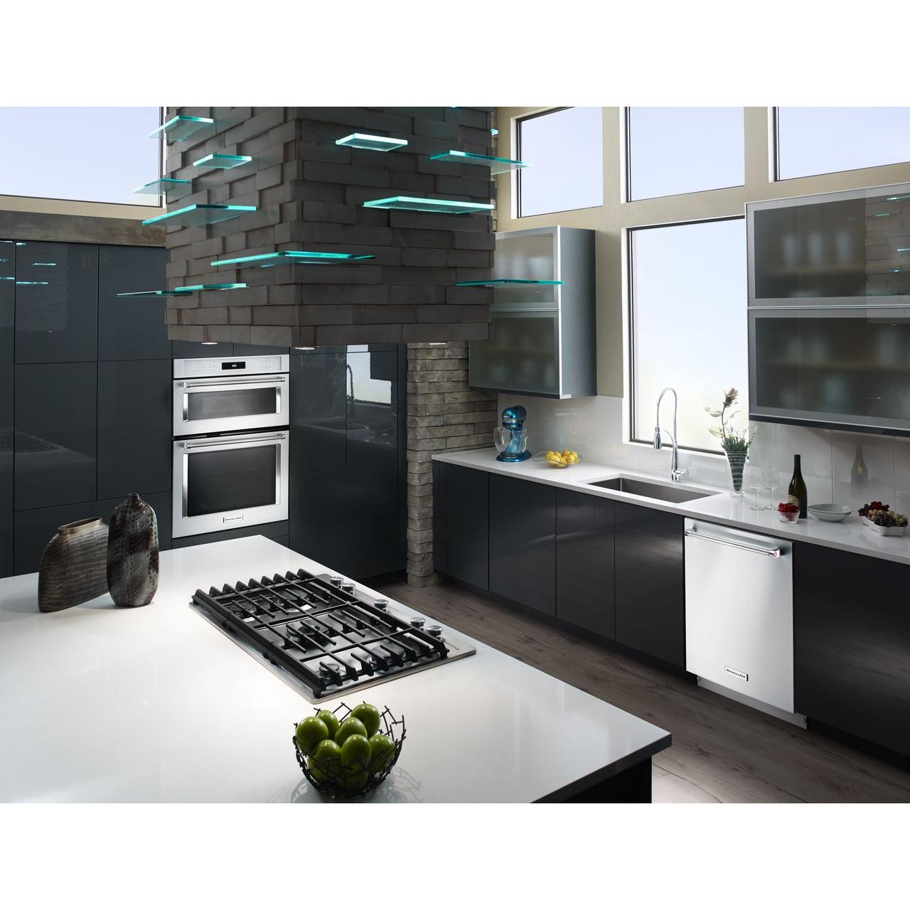  KitchenAid 30-inch Built-In Gas Cooktop with Even-Heat™ Burner KCGS550ESS IMAGE 9