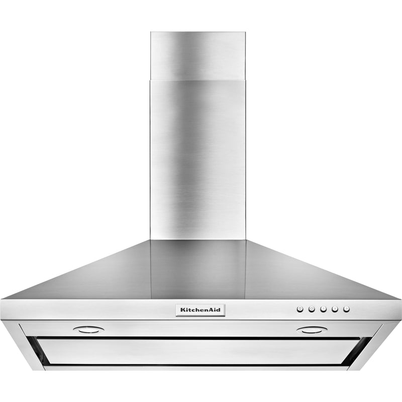  KitchenAid 36-inch Wall Mount Range Hood KVWB406DSS IMAGE 1