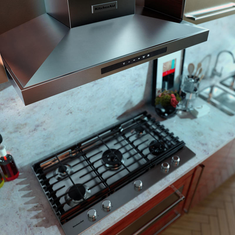  KitchenAid 36-inch Wall Mount Range Hood KVWB606DSS IMAGE 9