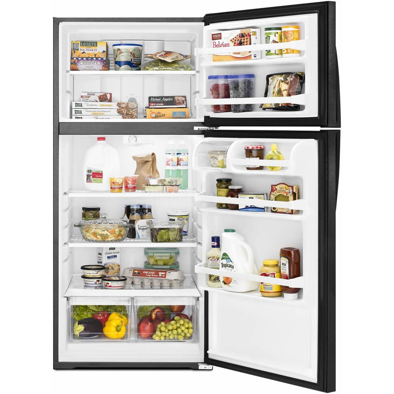  Whirlpool 28-inch, 14.3 cu. ft. Top Freezer Refrigerator WRT134TFDB IMAGE 8