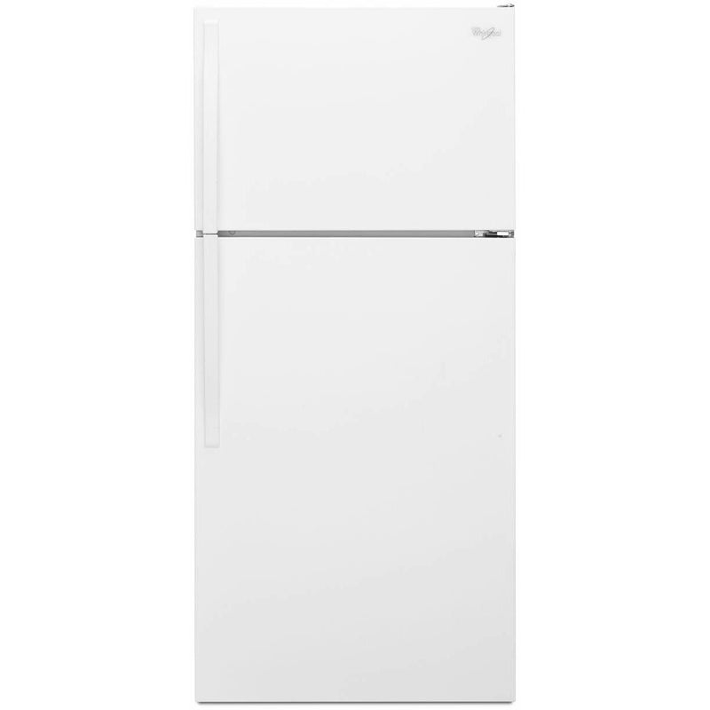  Whirlpool 28-inch, 14.3 cu. ft. Top Freezer Refrigerator WRT134TFDW IMAGE 1