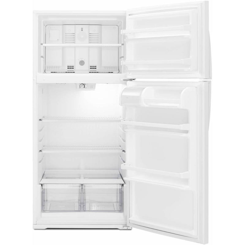 Whirlpool 28-inch, 14.3 cu. ft. Top Freezer Refrigerator WRT134TFDW IMAGE 5
