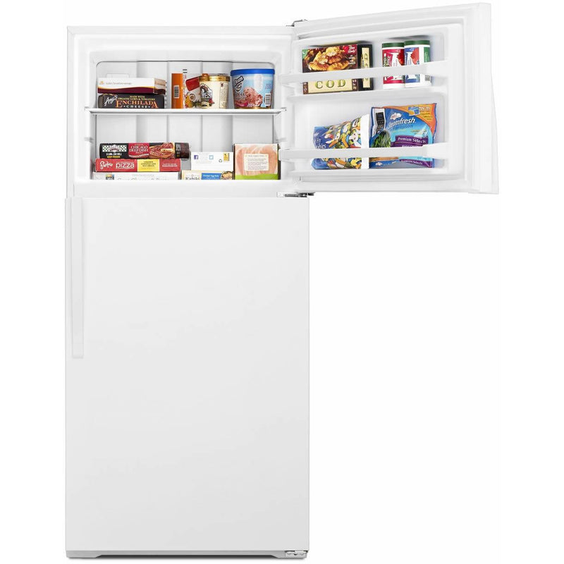  Whirlpool 28-inch, 14.3 cu. ft. Top Freezer Refrigerator WRT134TFDW IMAGE 7