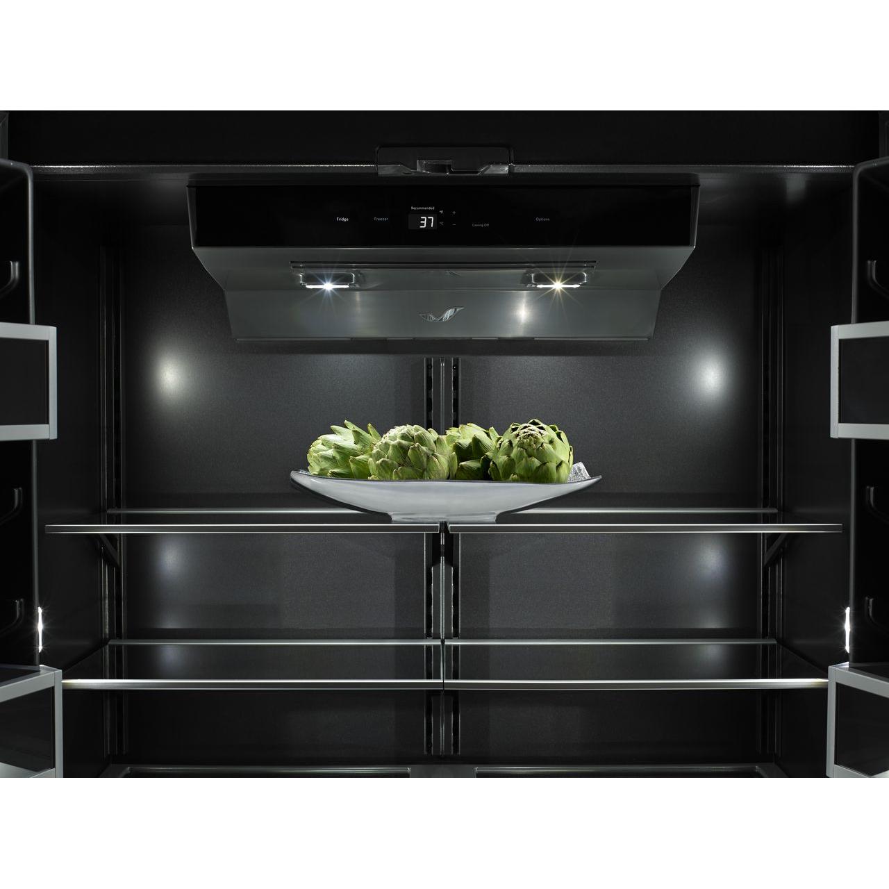  JennAir 36-inch, 20.9 cu.ft. Built-in Bottom Freezer Refrigerator with Obsidian Interior JB36NXFXLE IMAGE 5