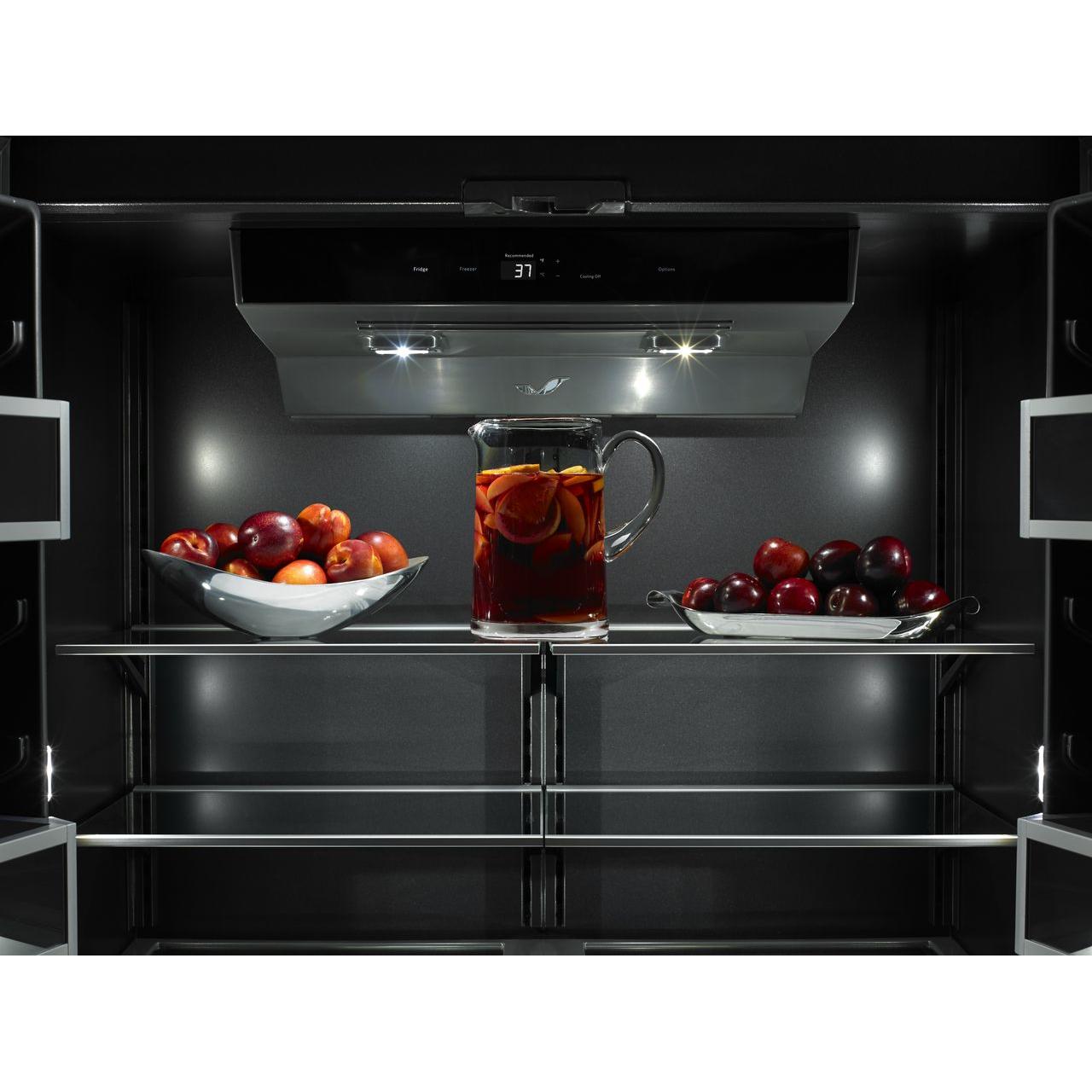  JennAir 36-inch, 20.9 cu.ft. Built-in Bottom Freezer Refrigerator with Obsidian Interior JB36NXFXRE IMAGE 11